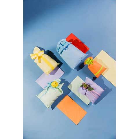 Buste in PPL tinta unita perlato Italpak conf. 100 pz formato 25x40 cm - colori assortiti - X895063254017